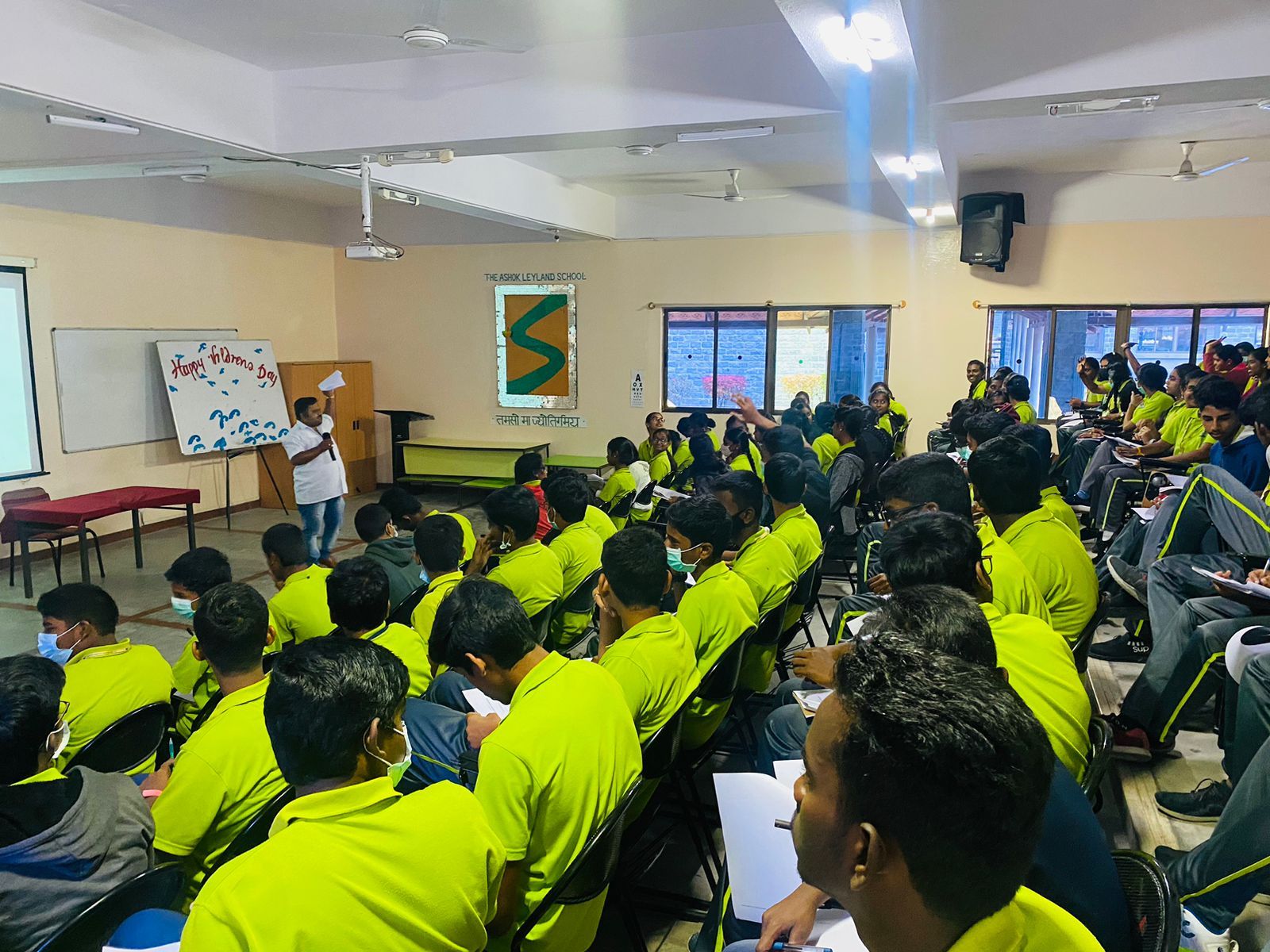 Career Strategy Workshop in Ashok Leyland School